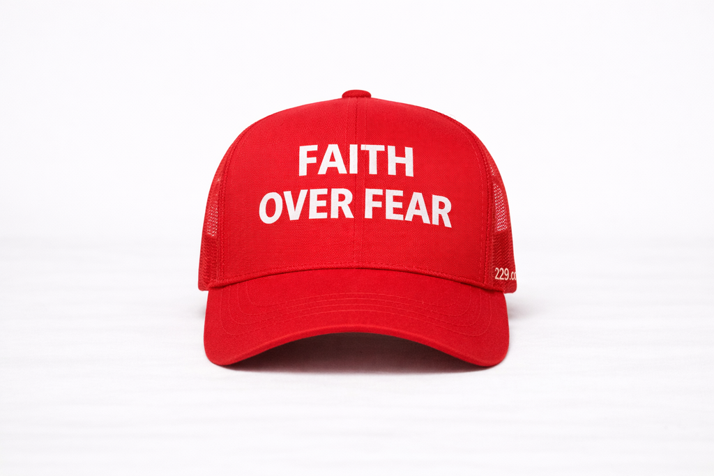 Faith Over Fear Hat