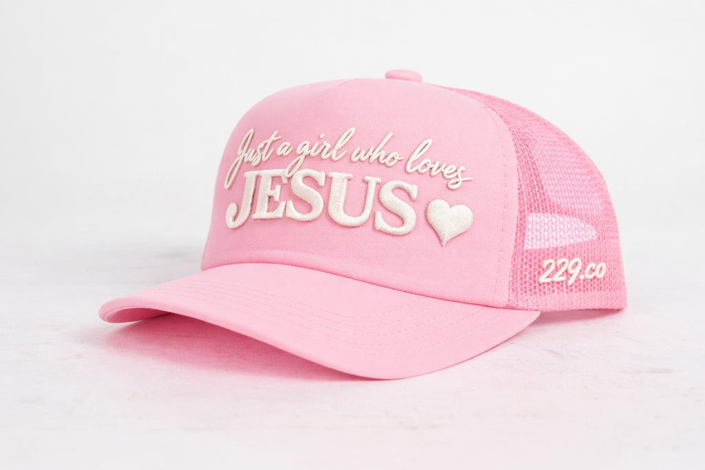 Just A Girl Who Loves Jesus Hat