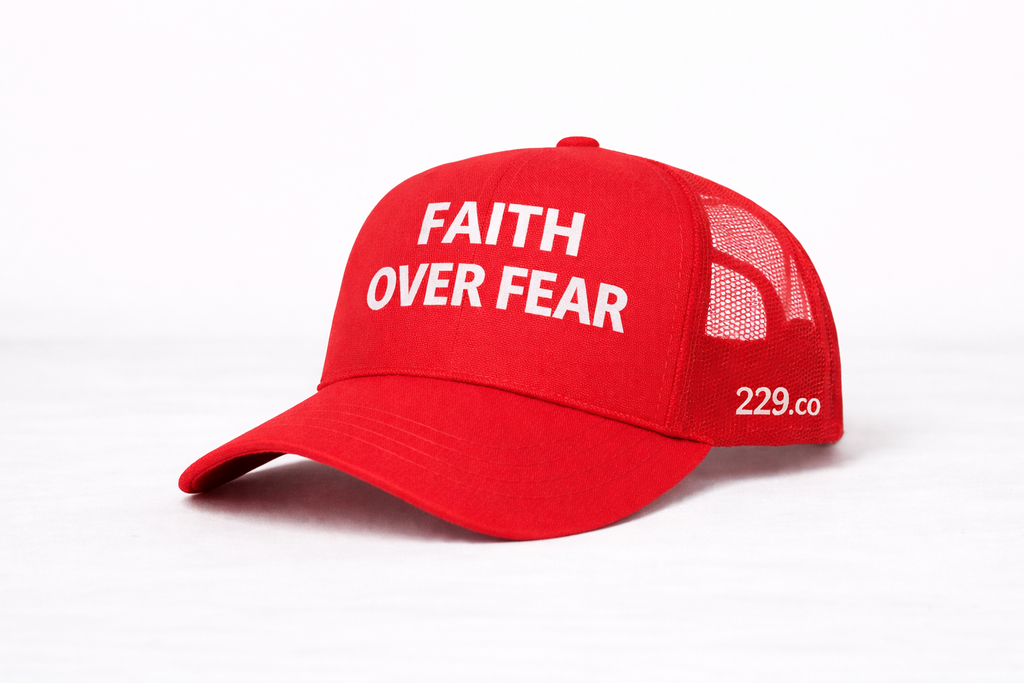 Faith Over Fear Hat